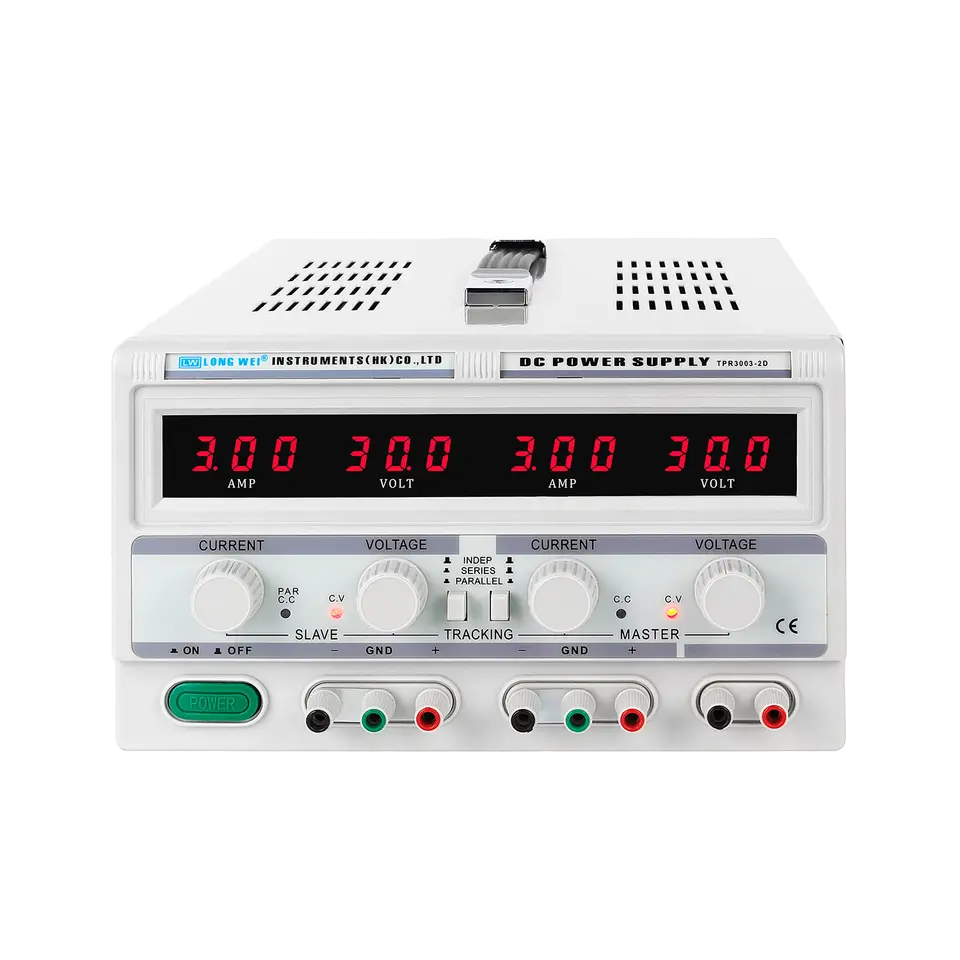 Longwei TPR-3005-2D Linear Dua - đánh giá và giá Dual Channel Linear Power Supply 30V 5A