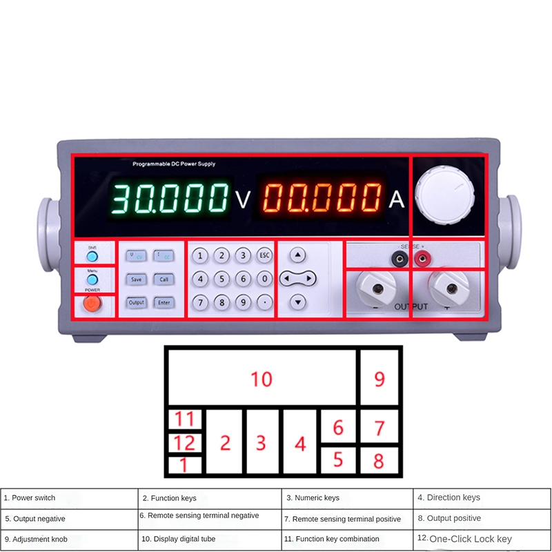 Laboratory adjustable 30V 60V  - đánh giá và giá Switching Dc Power Supply 300V 1A