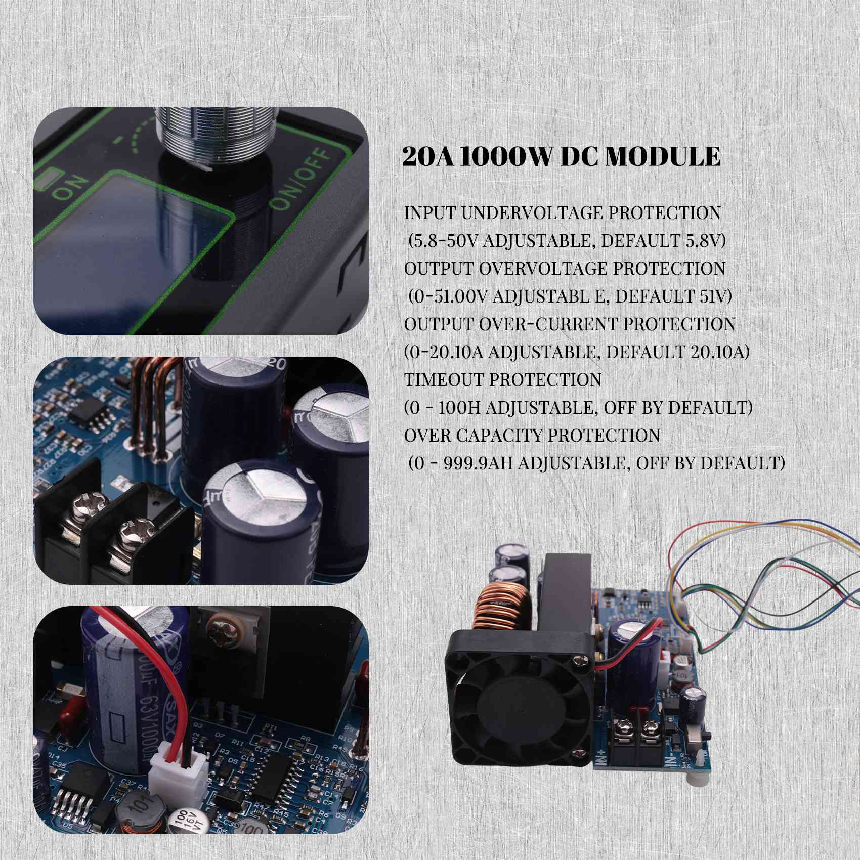 [NEWA76K!】 WZ5020L 20A 1000W D - đánh giá và giá Step Down Dc Power Supply Module 1000W