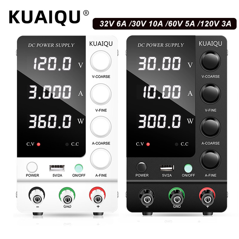 KUAIQU Lab DC Power Supply 30V - đánh giá và giá High Precision Adjustable Lab Power Supply 120V 3A